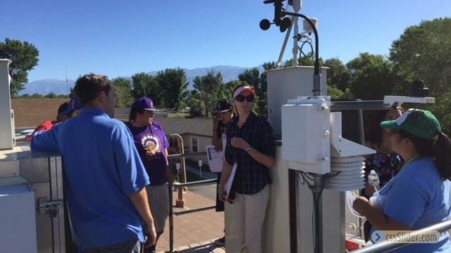Solar Futures field trip met station