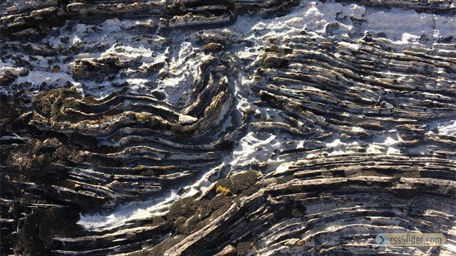 Folded Shale in Inyo Mountains by Brian Adkins